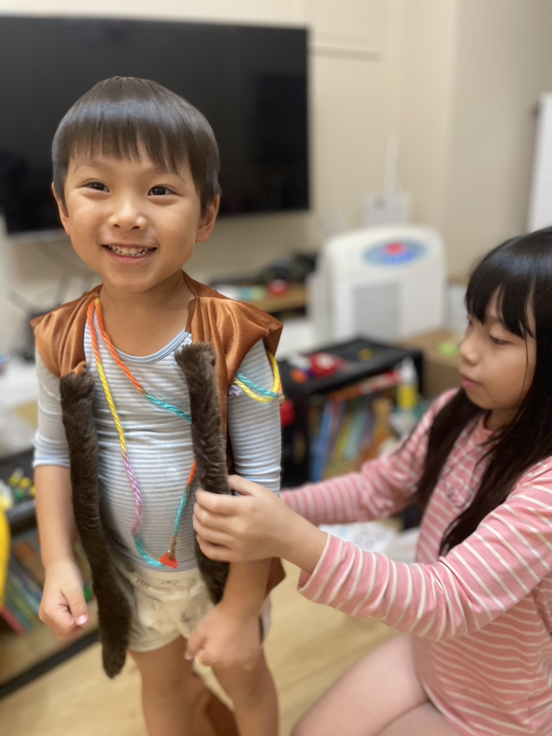 全家人的服裝設計師，只有8歲