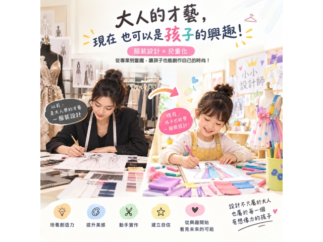 迎接新時代-成人才藝兒童化